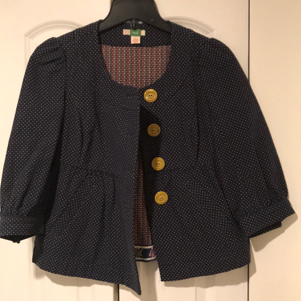 Anthropologie ett twa dotted jacket - Picture 1 of 8